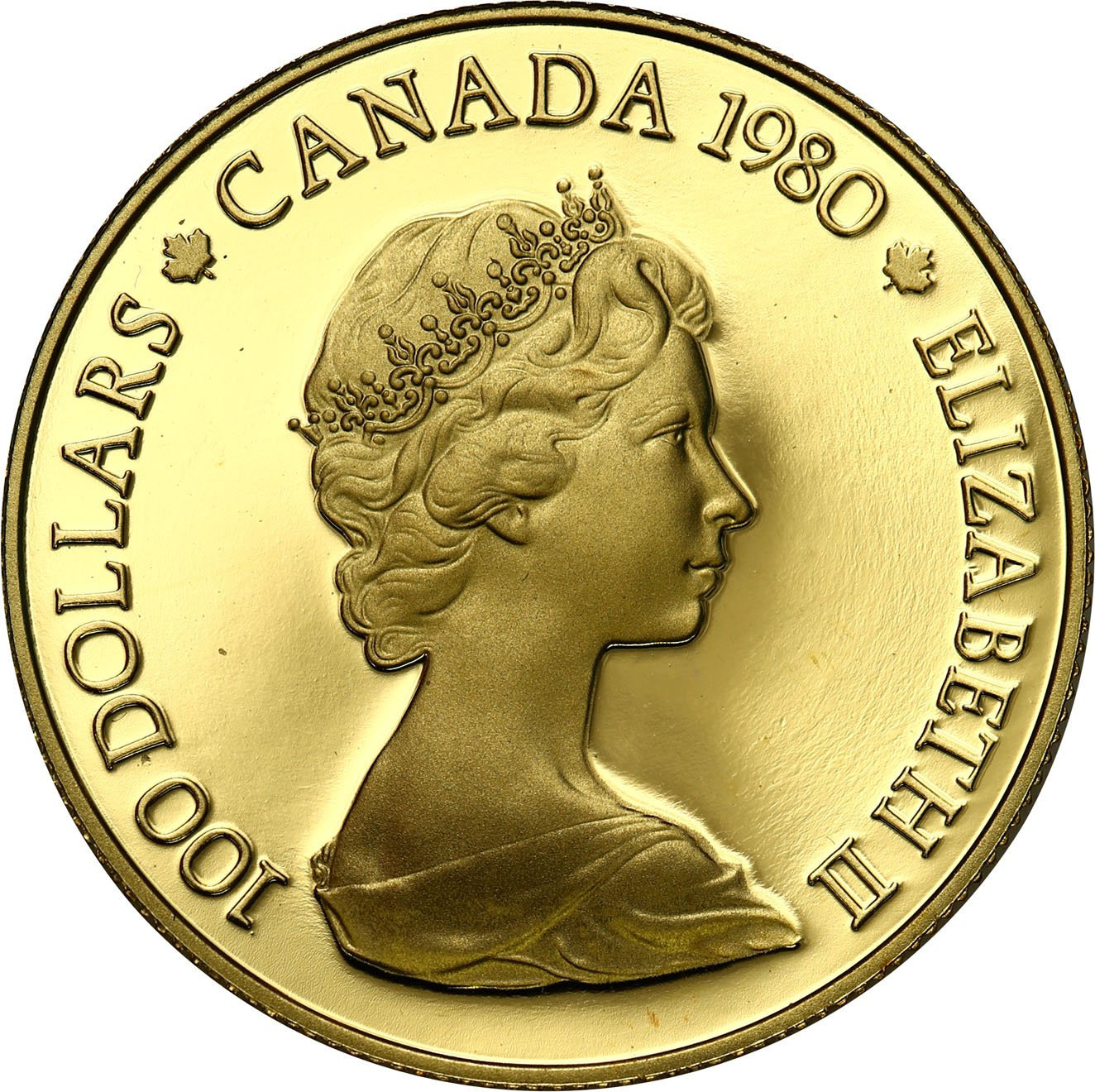 Kanada Elżbieta II 100 Dolarów 1980 - Kajak